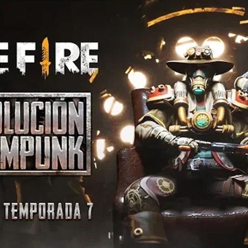 Free Fire presenta su nuevo pase élite: Steampunk