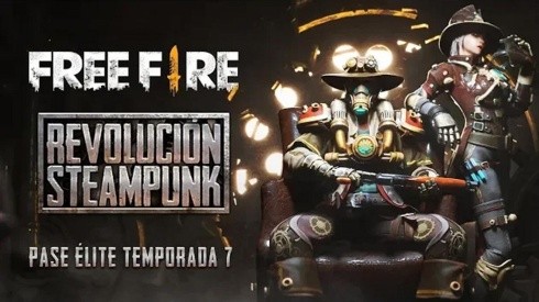 Free Fire presenta su nuevo pase élite: Steampunk