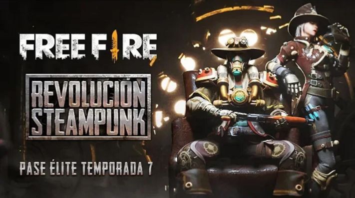 Free Fire presenta su nuevo pase élite: Steampunk  BolaVip