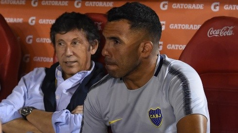 Foto de Carlos Tevez, jugador de Boca.