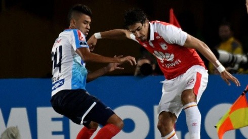 Junior vs Independiente Santa Fe por la Copa Sudamericana.