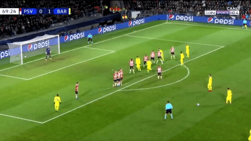 Si lo entrenaron es una locura: la conexión Piqué-Messi que dejó quieto al PSV