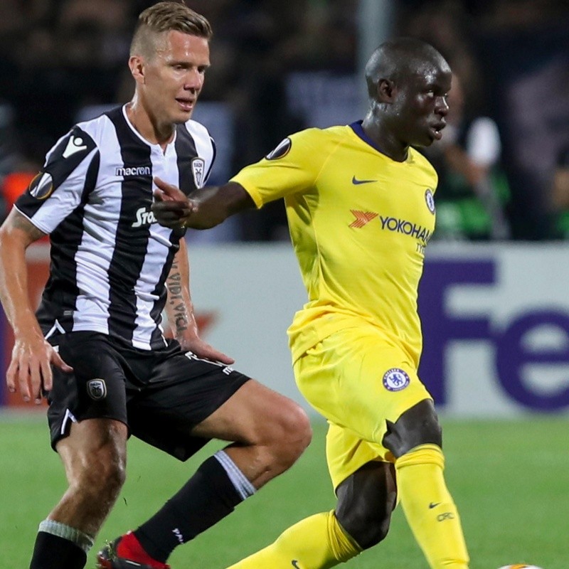 Qué canal transmite Chelsea vs PAOK por la Europa League