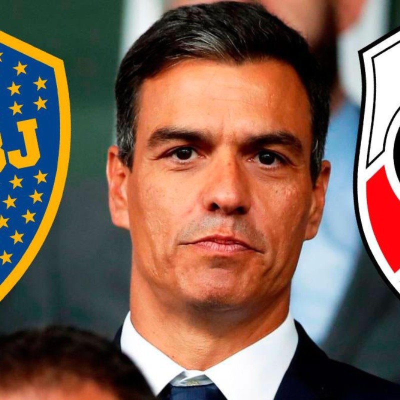 El presidente de España dio el "si" para el Superclásico e hinchas de Boca y River lo están asustando