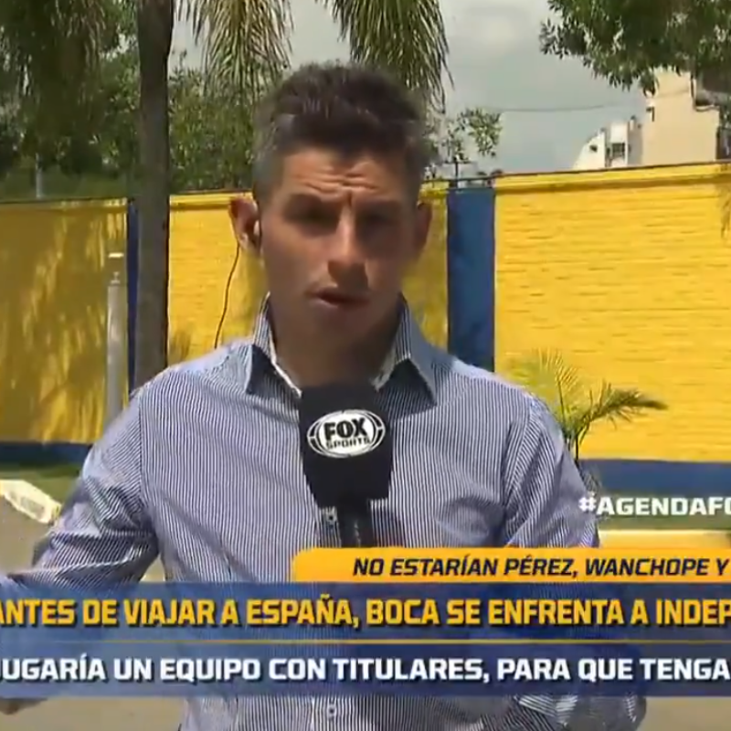 ¿No piensa en River? El posible 11 de Boca ante Independiente