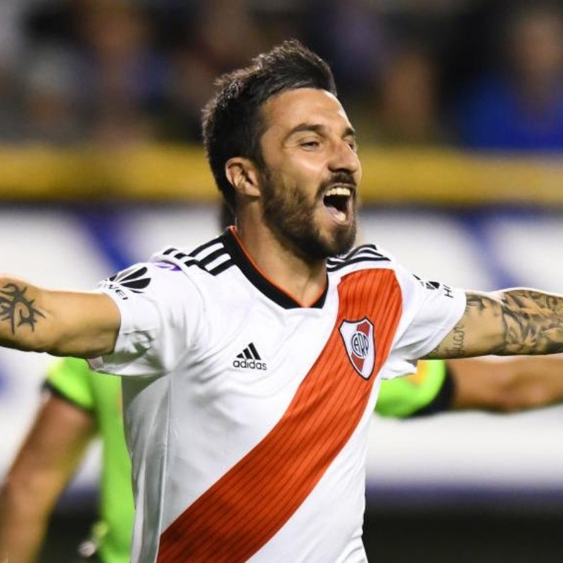 Hay esperanza, River: Scocco no está descartado para la final contra Boca