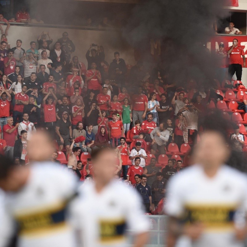 No se olvidan: la fuerte bandera de Independiente contra River y Boca