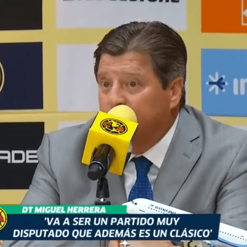 El mensaje del Piojo Herrera para sus jugadores de cara al clásico entre América y Pumas