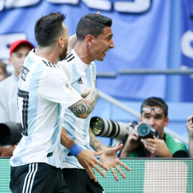 Di María dio una pista acerca del regreso de Messi a la Selección argentina