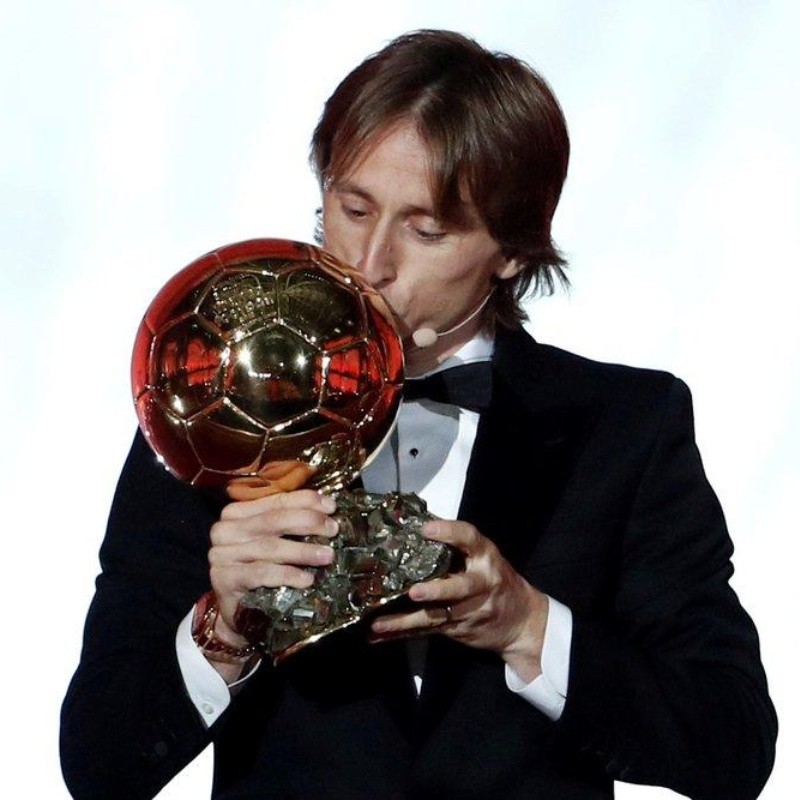 Luka Modric cortó con la hegemonía Messi-Cristiano y se quedó con el Balón de Oro