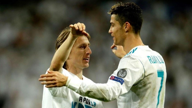 Eran otros tiempos: Cristiano y Modric, juntos en el Madrid.