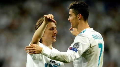 Eran otros tiempos: Cristiano y Modric, juntos en el Madrid.