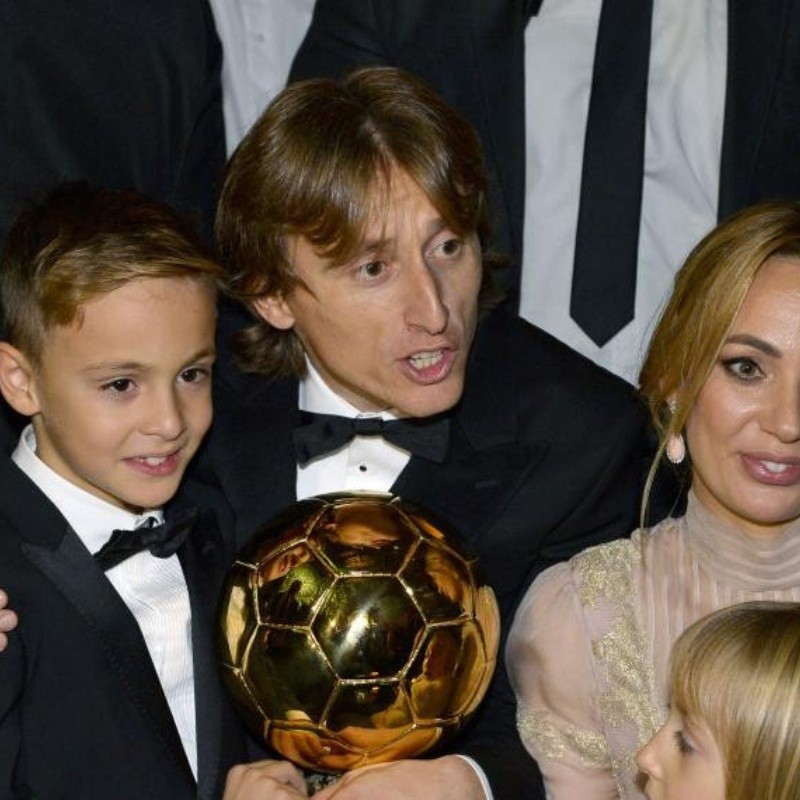 Después de ganar el Balón de Oro, Modric subió a Instagram la mejor foto del día