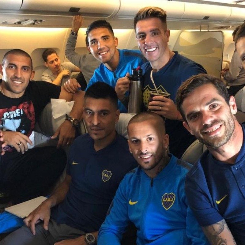 Rarísimo el primer equipo de Boca que paró Guillermo en Madrid