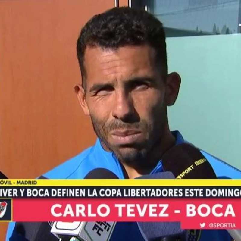 Tévez citó a Osvaldo y se la pudrió a Conmebol