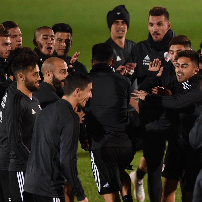 Don't worry, be happy: el entrenamiento de River en Madrid fue una fiesta total