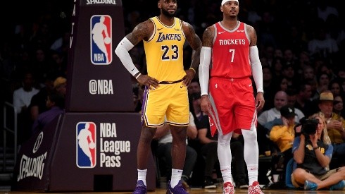 ¡Bomba! LeBron James quiere a Carmelo Anthony en los Lakers