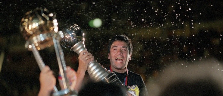 EL ÚLTIMO. Boca en 2003: el último ganador de Conmebol (Foto: Getty).