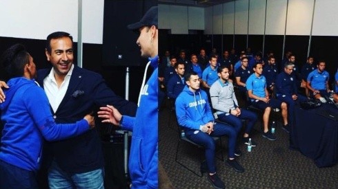 Bernardo Angulo ha sido el coach de Cruz Azul todo este año. (Instagram)