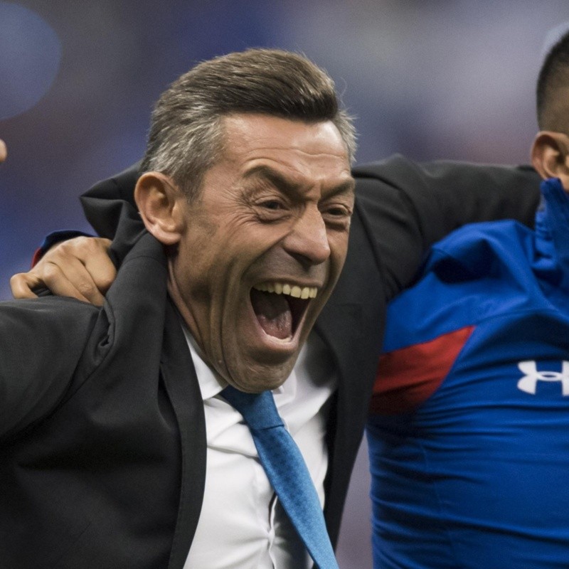 ¡Locura total! El festejo del Cruz Azul finalista en el Azteca