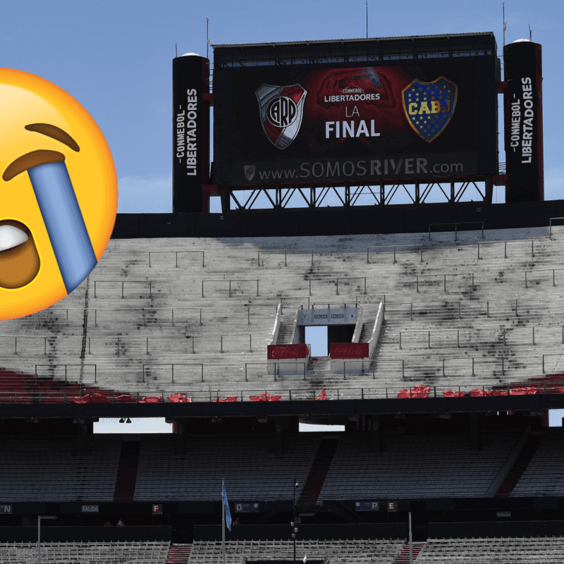 Para llorar: la imagen del Monumental cuando terminó la final de la Copa Libertadores