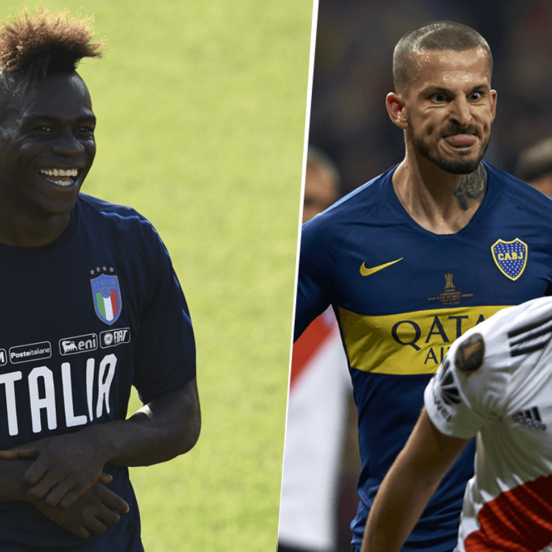 A Balotelli le encantó el festejo del Pipa Benedetto