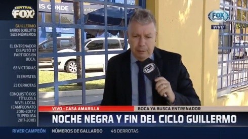Claudio Freire, periodista de Fox Sports.