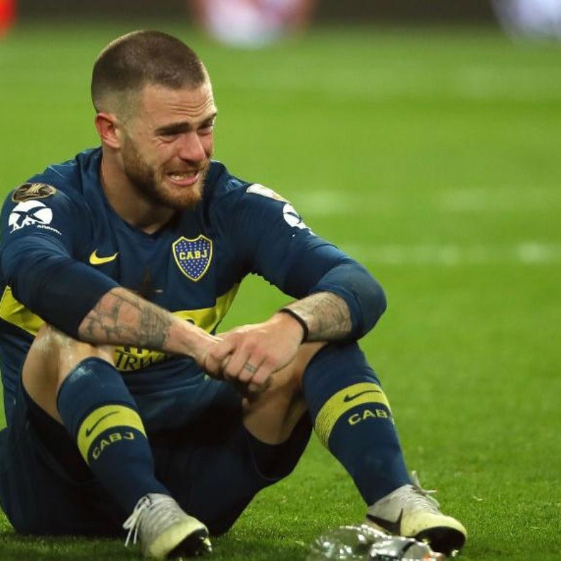 Nández rompió el silencio con una frase para levantar a los hinchas de Boca