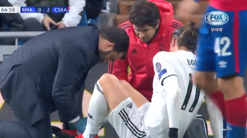 Se relame River: Bale se tiró al piso y asustó a todos en Real Madrid