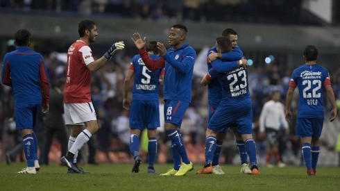 Foto de los jugadores de Cruz Azul.