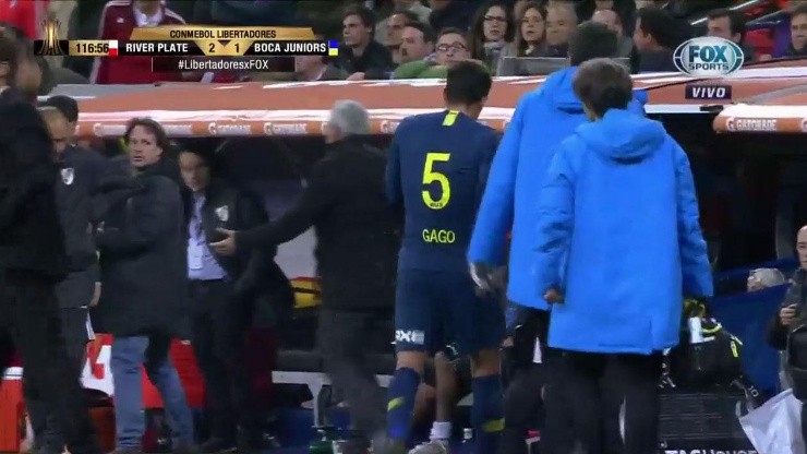 Su última imagen no puede ser esta: Gago no se retiraría de Boca