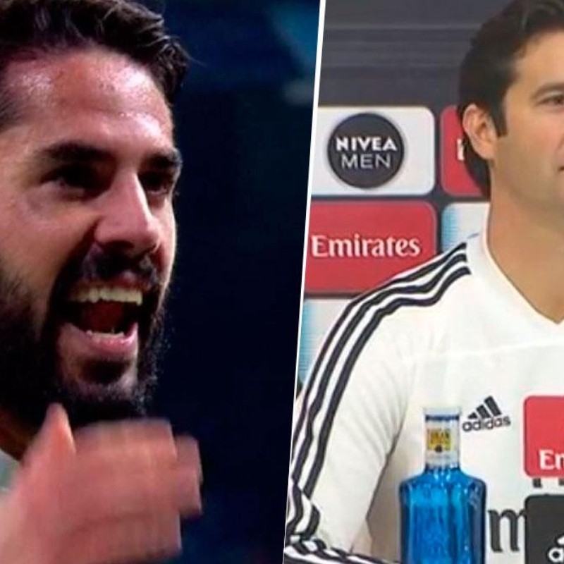 ¿Alguien le cree? Solari dijo que Isco no le respondió a la afición del Real Madrid