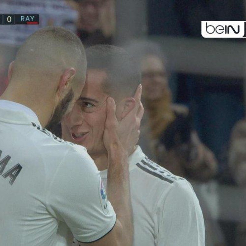 Un mes y cinco partidos después, Benzema hizo un gol con Real Madrid