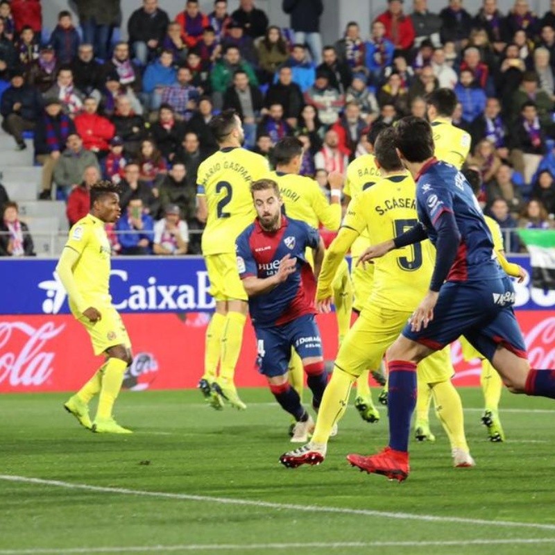 Empate vibrante y con goles colombianos entre Huesca y Villarreal