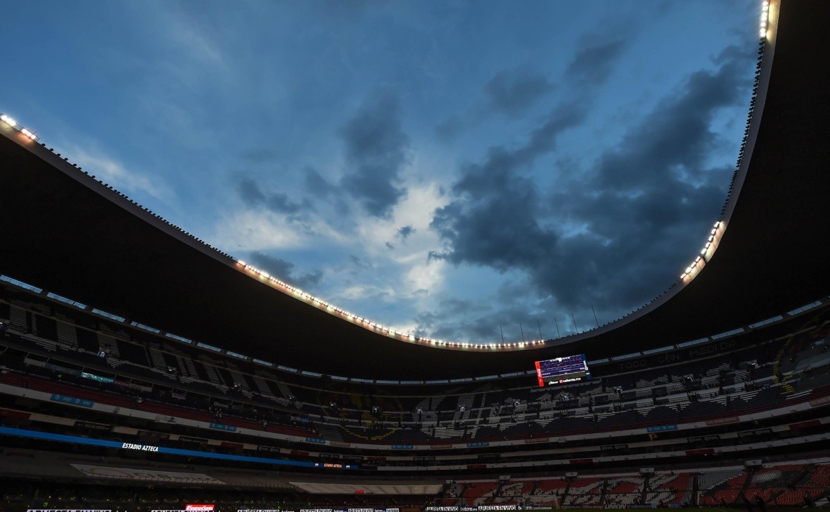 El Estadio Azteca Se Comienza A Preparar Para Recibir A Los Aficionados Para La Gran Final De