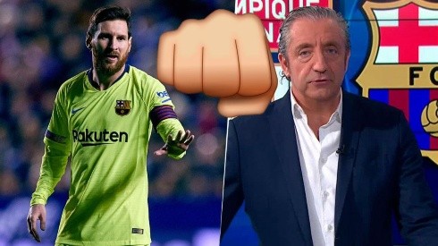 Un periodista español hizo una editorial destrozando a Messi