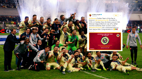 Roma felicitó al América en las redes.