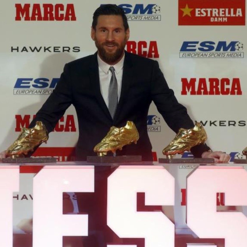 La confesión de Messi tras recibir su quinta Bota de Oro