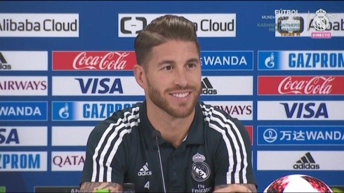 Foto de Sergio Ramos, capitán de Real Madrid.