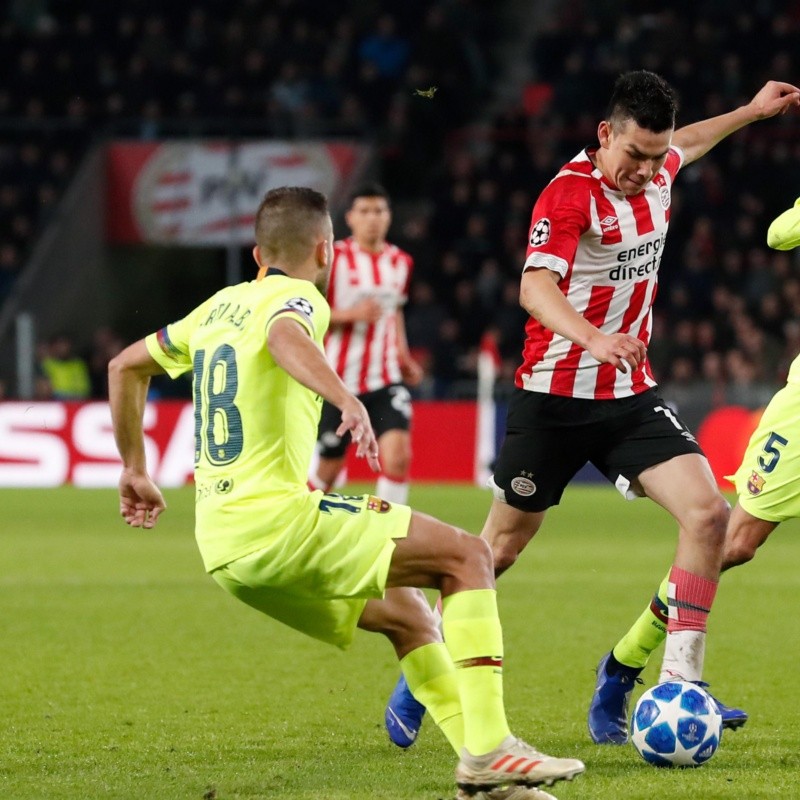 Otro más para él: la Champions League premió al Chucky Lozano