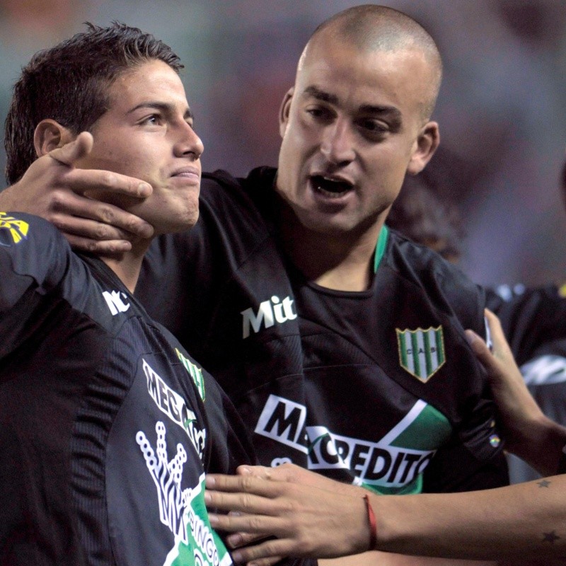 El regalo de James Rodríguez a Banfield por Navidad