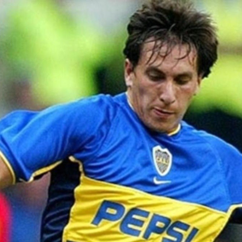 El Chaco Giménez volvió a Boca, el club que lo vio nacer