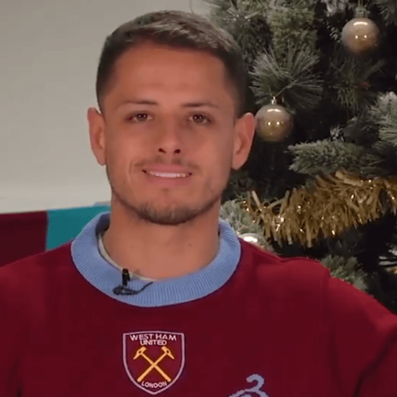 El mensaje navideño de Chicharito Hernández