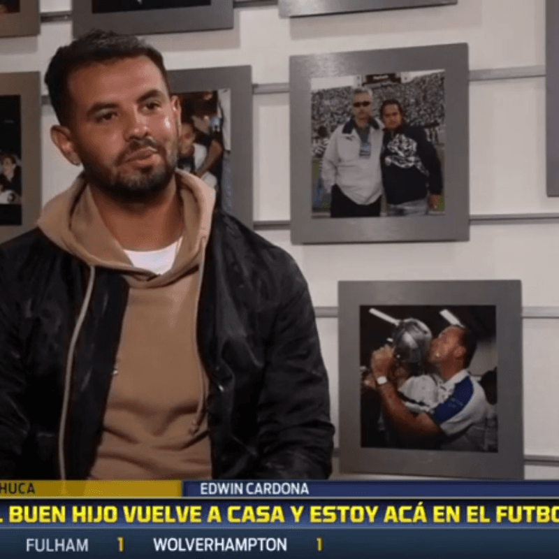 Cardona se presenta como tuzo pero no se olvida de Boca Juniors