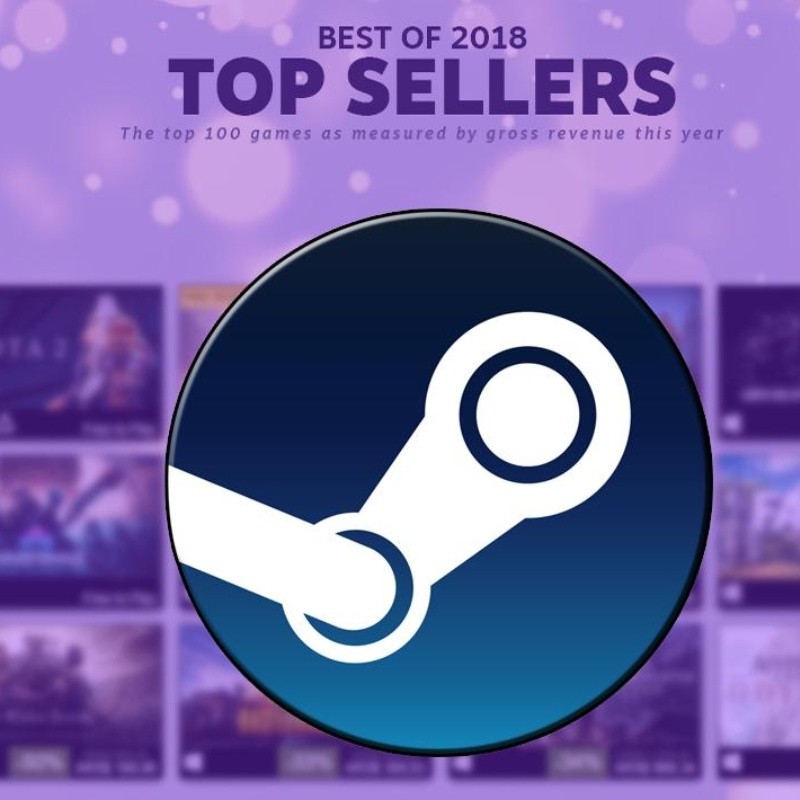 Los juegos más vendidos de Steam en 2018