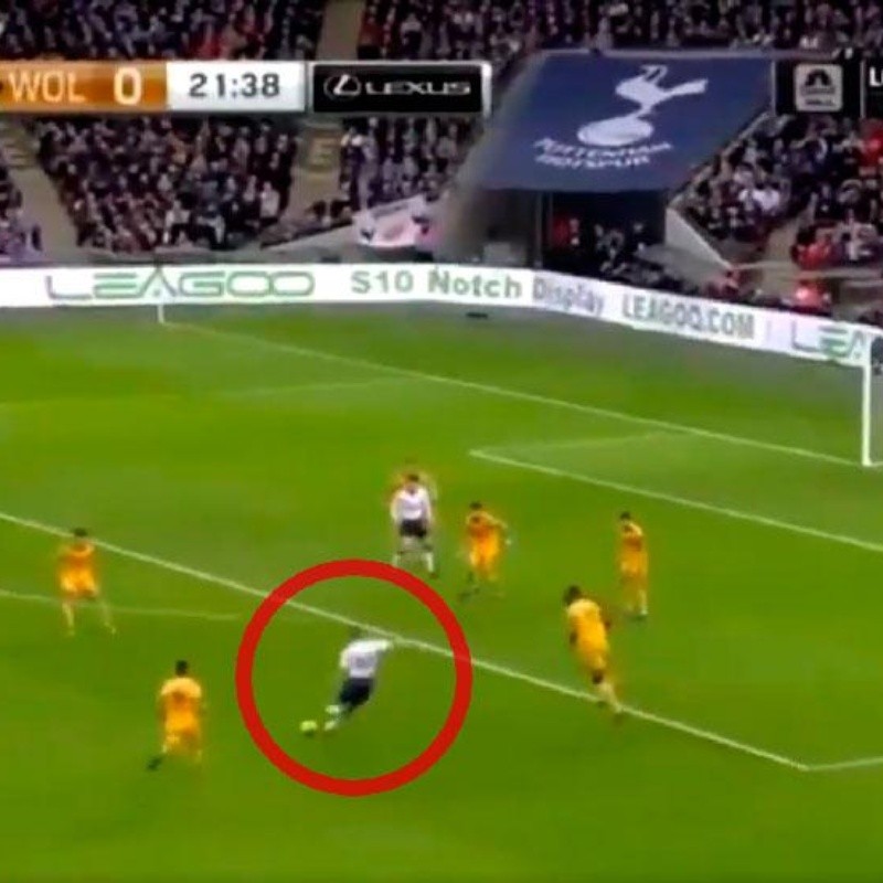 Harry Kane se fabricó solito un golazo para el Tottenham