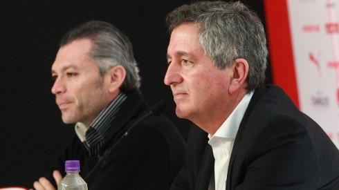 Jorge Vergara junto a José Luis Higuera en 2017. (Foto: Jam Media)