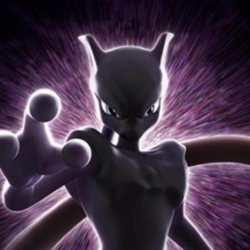 El poster oficial de la nueva película de Pokémon, Mewtwo Strikes Back