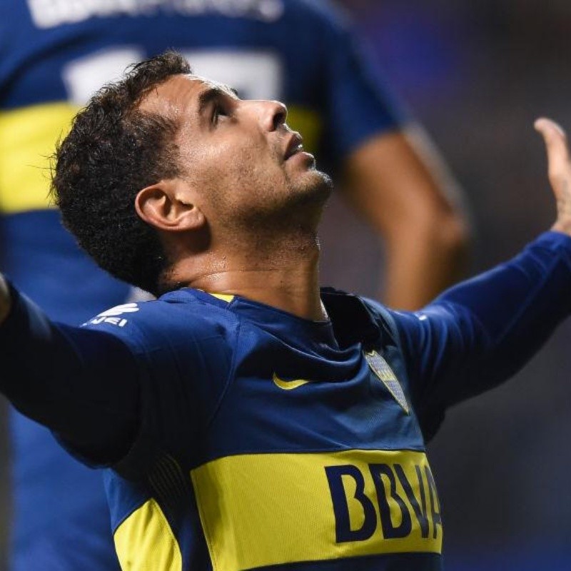 Cardona ya se fue de Boca pero sigue subiendo fotos con la azul y oro