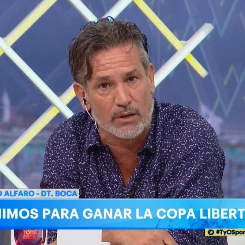 Diego Díaz ya le pegó a Alfaro en vivo: "Hablá menos"